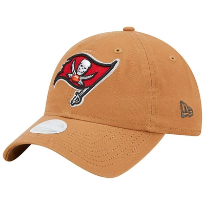 New Era Brown Tampa Bay Buccaneers Core Classic 2.0 9twenty Adjustable Hat