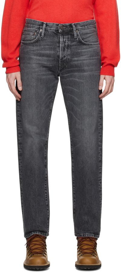 Acne Studios Jeans 1996 In Denim Di Cotone Nero In Black