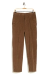 Haggar Classic Fit Stretch Corduroy Pants In Camel