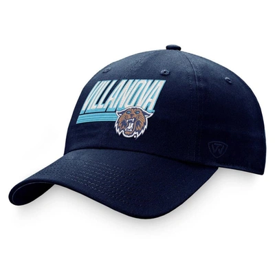 Top Of The World Navy Villanova Wildcats Slice Adjustable Hat