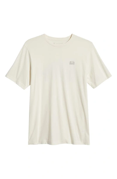 Travismathew At The Dive In Cotton Graphic Tee In White