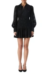 Bardot Remy Womens Lace Short Mini Dress In Black