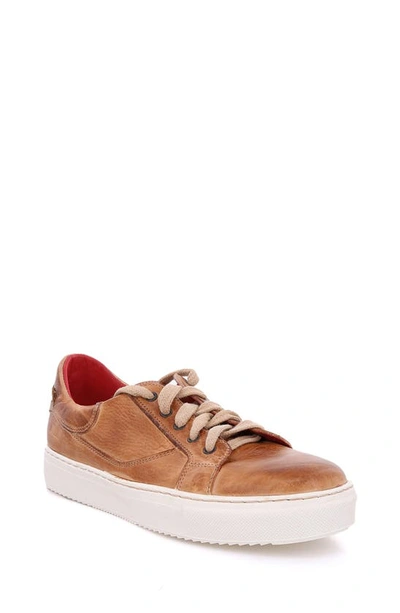 Bed Stu Azeli Leather Trainer In Tan Rustic