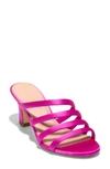 Cole Haan Women's Adella Slip On Strappy High Heel Sandals In Pink