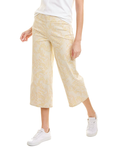 Nydj Wide Leg Capri In Nocolor