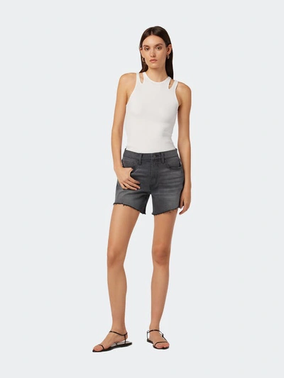 Hudson Jeans Kass High-rise Boyfriend Short In Black