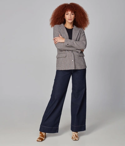 Lola Jeans Monaco-ct Tweed Blazer In Multi