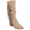 Journee Collection Women's Tru Comfort Foam Hartly Boot In Beige