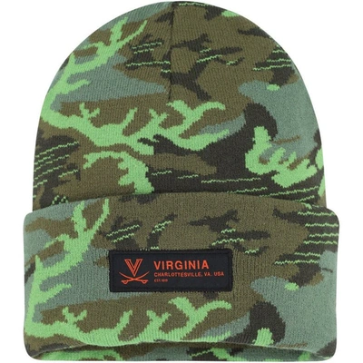 Nike Camo Virginia Cavaliers Veterans Day Cuffed Knit Hat