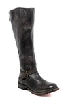 Bed Stu Women's Gogo Lug Tall Boot In Black Rustic In Rustic Black