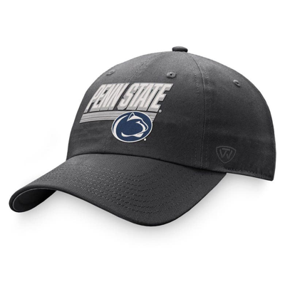 Top Of The World Charcoal Penn State Nittany Lions Slice Adjustable Hat