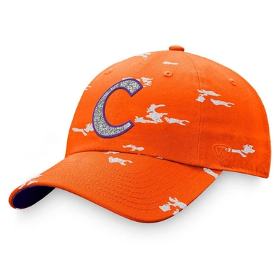 Top Of The World Orange Clemson Tigers Oht Military Appreciation Betty Adjustable Hat