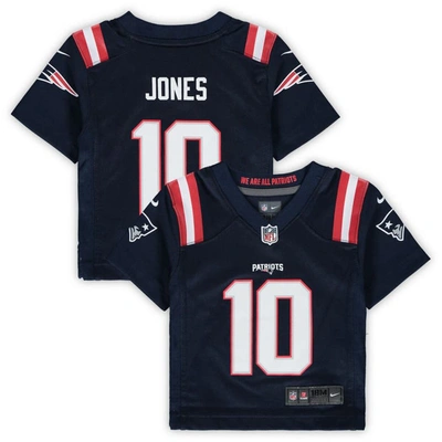 Nike Babies' Infant  Mac Jones Navy New England Patriots Game Jersey