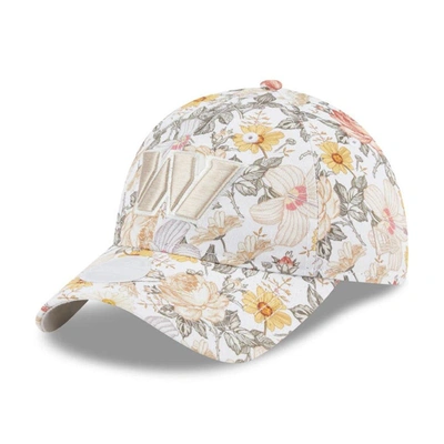 New Era Cream Washington Commanders Bloom 9twenty Adjustable Hat