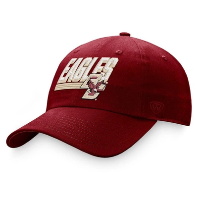 Top Of The World Maroon Boston College Eagles Slice Adjustable Hat