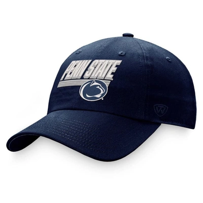 Top Of The World Navy Penn State Nittany Lions Slice Adjustable Hat