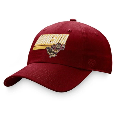Top Of The World Maroon Minnesota Golden Gophers Slice Adjustable Hat