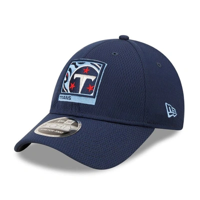 New Era Navy Tennessee Titans Framed Af 9forty Snapback Hat