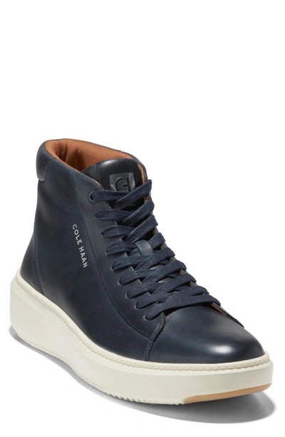 Cole Haan Grandpro Topspin Sneaker In Navy Blazer/ Egret