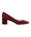 Chloé Pumps In Brick Red