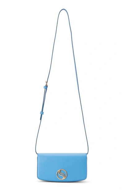 Stella Mccartney S-wave Crossbody Bag In Blue