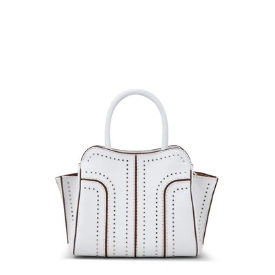 Tod's Sella Bag Mini In White/brown