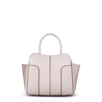 Tod's Sella Bag Mini In Pink