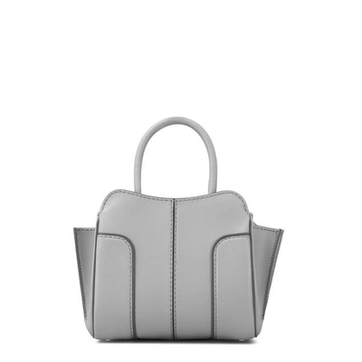 Tod's Sella Bag Mini In Grey