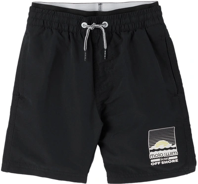 Molo Boys Black Swim Shorts (upf50+)