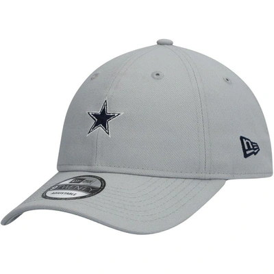 New Era Gray Dallas Cowboys 9twenty Adjustable Hat