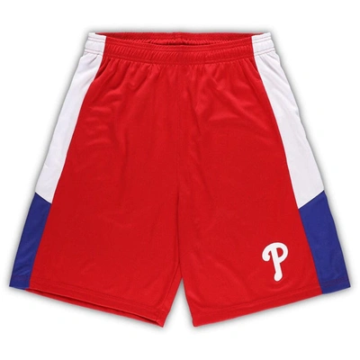 Profile Red Philadelphia Phillies Big & Tall Team Shorts