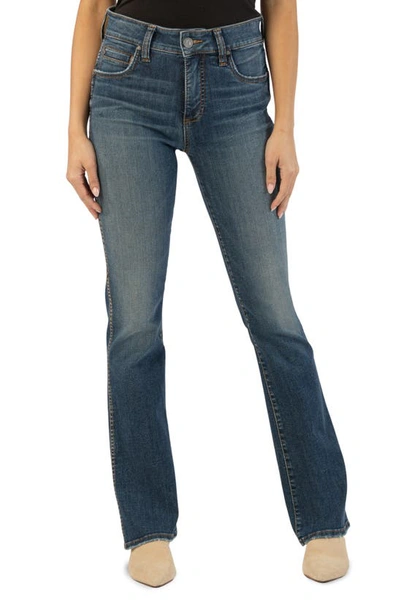 Kut From The Kloth Natalie Fab Ab High Waist Bootcut Jeans In Allied