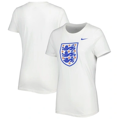Nike White England National Team Club Crest T-shirt