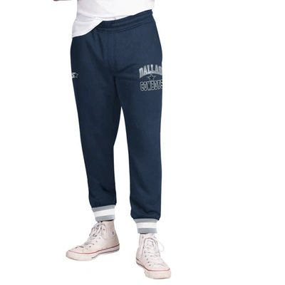 Starter Navy Dallas Cowboys Blitz Fleece Jogger Pants