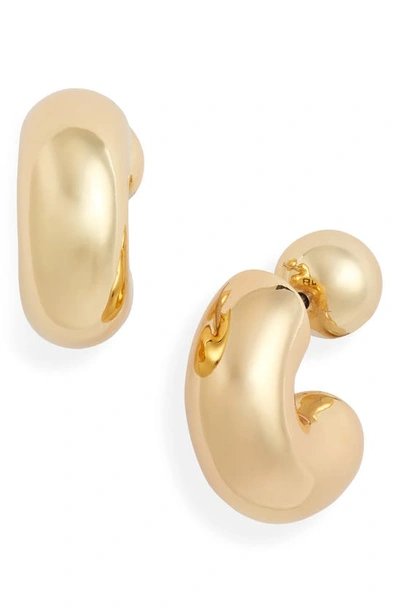 Jenny Bird Small Le Tome Hoop Earrings In High Polish Gold