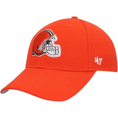 47 ' Orange Cleveland Browns Mvp Adjustable Hat