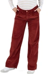 Cache Coeur Clyde Velvet Corduroy Maternity Pants In Havana