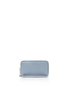 Michael Michael Kors Multi-function Flat Large Smartphone Wristlet In Pale Blue/silver