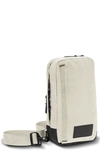The North Face Field Bag - White In Vintage White Heather/ Black