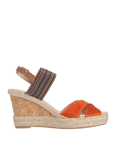 Walk By Melluso Espadrilles In Orange