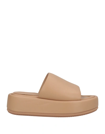 Paloma Barceló Sandals In Beige