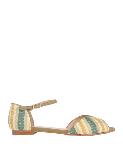 Dora Ballet Flats In Blue