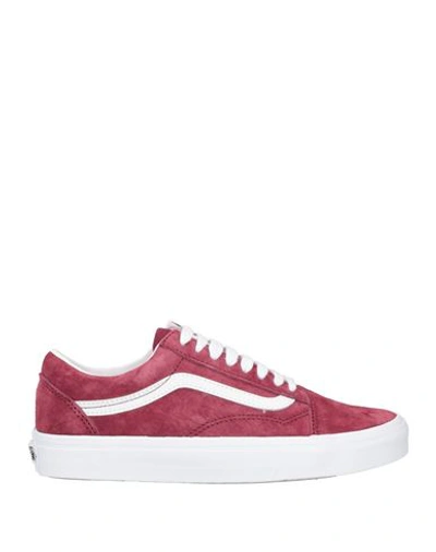 Vans Sneakers In Red