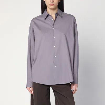 6397 New Uniform Taro-coloured Shirt In Grey