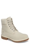 Timberland Men's 6 Inch Premium Canvas Boots, Brown In Pure Cashmere Thread Canvas