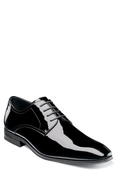 Florsheim Men's Tux Plain-toe Oxfords Men's Shoes In Black Patent