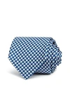 Ferragamo Seashells Classic Tie In Blue