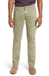 Ag Everett Sud Slim Straight Fit Pants In Sulfur Dry Cypress