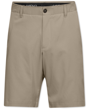 under armour khaki golf shorts