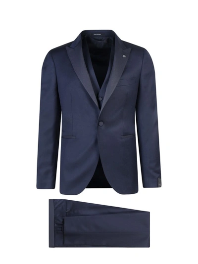 Tagliatore Tuxedo In Blue